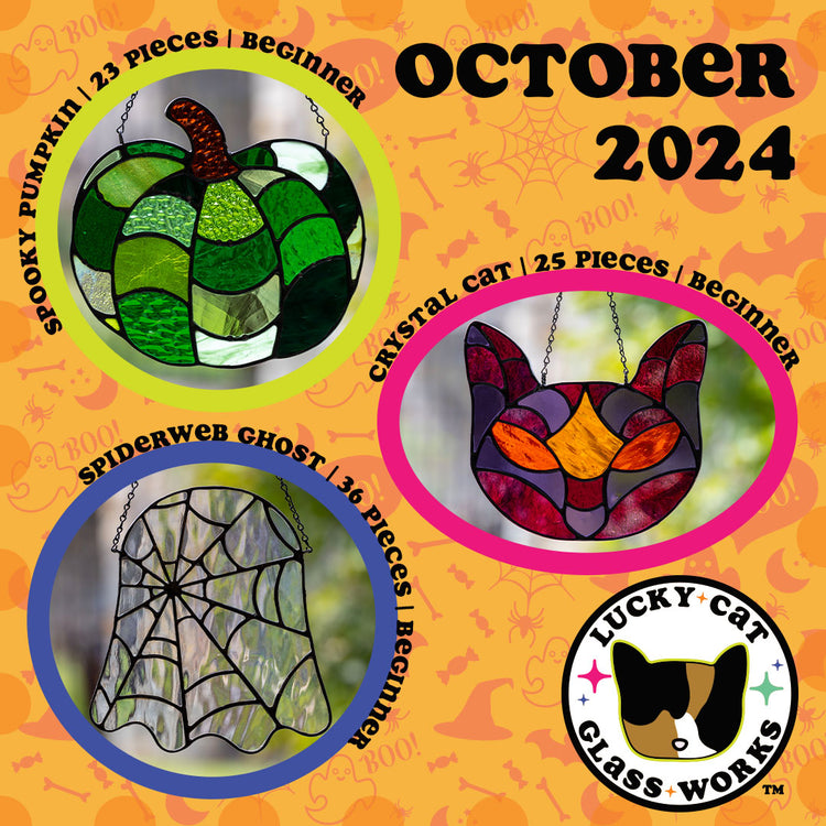 Spooktacular Delights | October 2024 Stained Glass Patterns