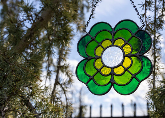 Clover Flower • Stained Glass Pattern • Digital Download • HOBBY LICENSE