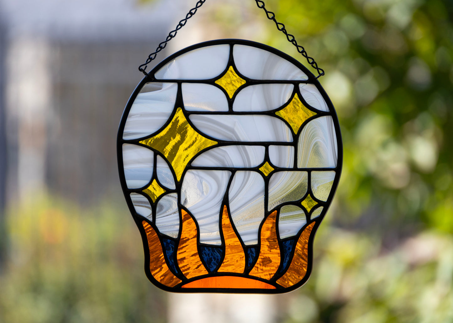 Crystal Ball • Stained Glass Pattern • Digital Download • HOBBY LICENSE
