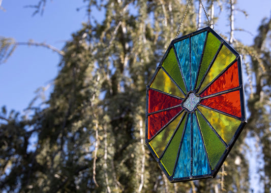 Disco Jewel • Stained Glass Pattern • Digital Download • HOBBY LICENSE