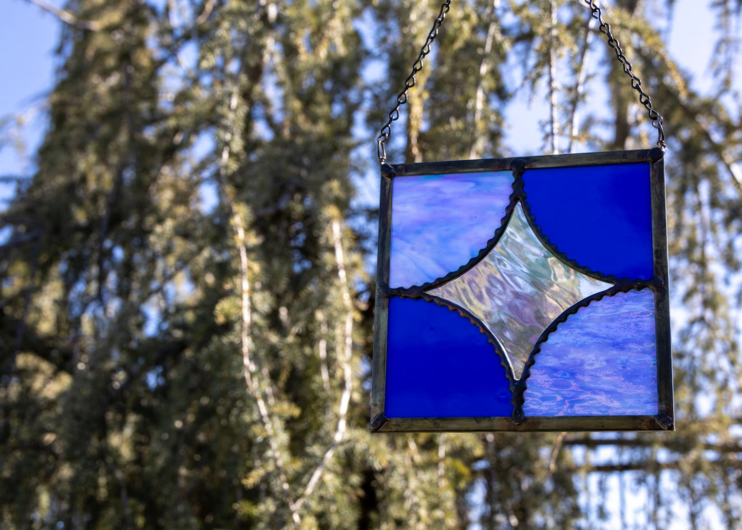Five Piece Star • Stained Glass Pattern • Digital Download • HOBBY LICENSE