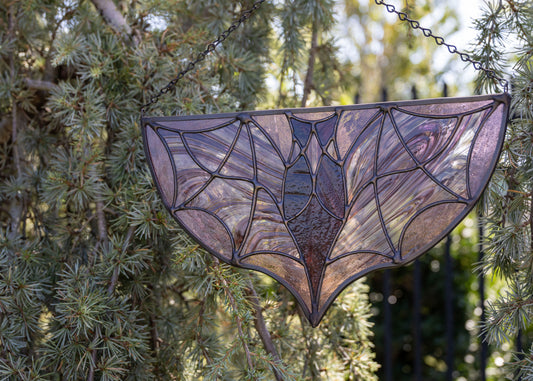 Geometric Bat • Stained Glass Pattern • Digital Download • HOBBY LICENSE