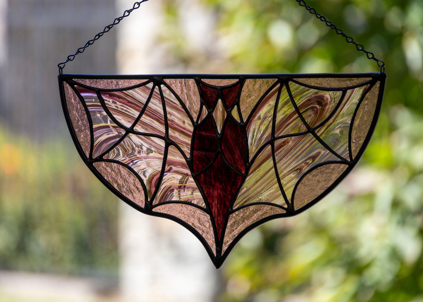 Geometric Bat • Stained Glass Pattern • Digital Download • HOBBY LICENSE