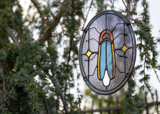 Lightning Bug • Stained Glass Pattern • Digital Download • HOBBY LICENSE