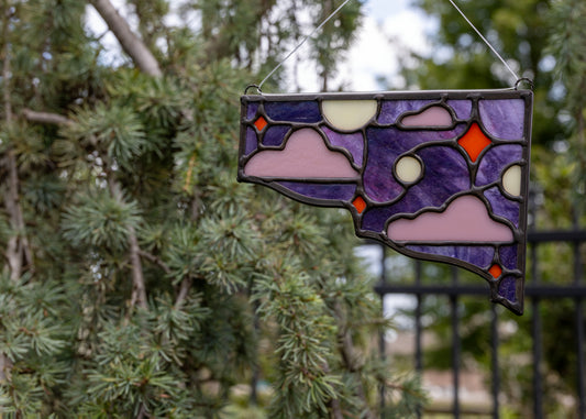 Starry Sky Corner • Stained Glass Pattern • Digital Download • HOBBY LICENSE