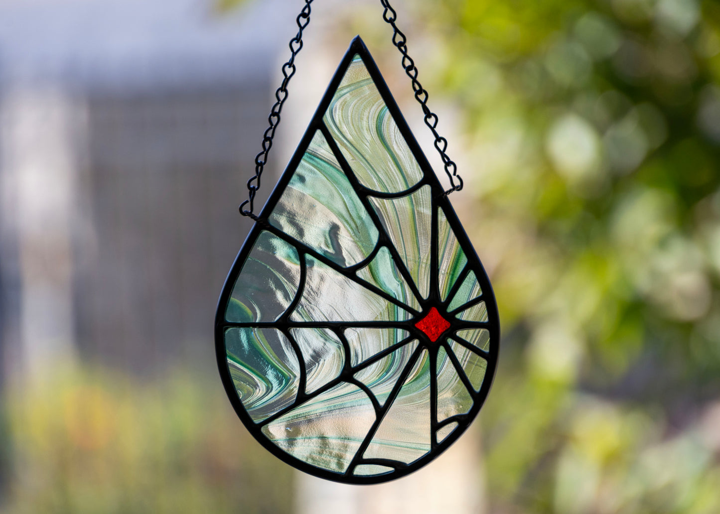 Teardrop Web • Stained Glass Pattern • Digital Download • HOBBY LICENSE