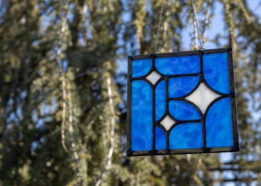 Three Stars • Stained Glass Pattern • Digital Download • HOBBY LICENSE