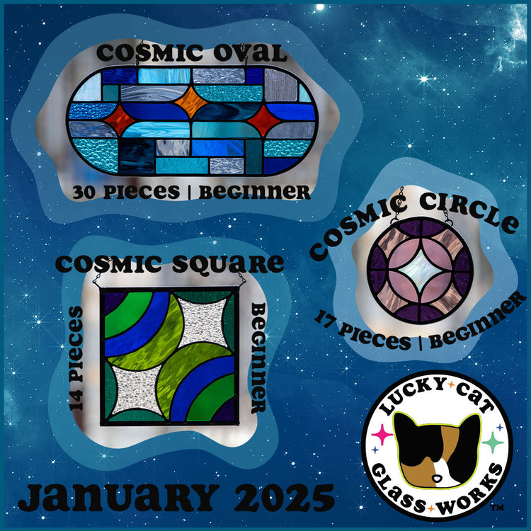 Stellar Starts | January 2025 Stained Glass Patterns