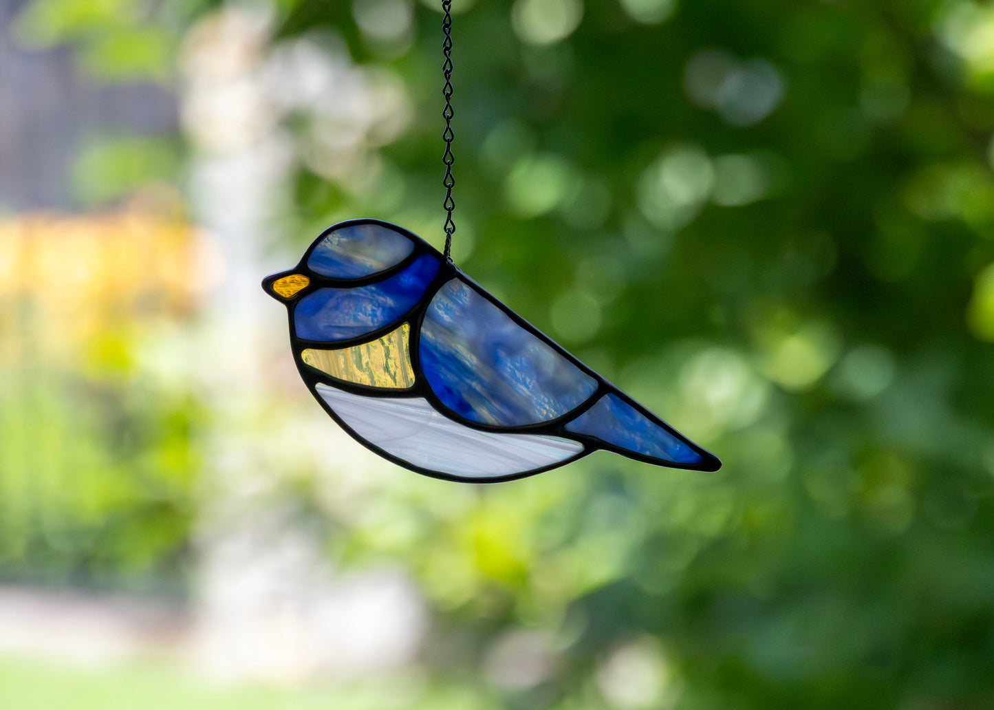 BLUEBIRD "II" • Stained Glass Art • Suncatcher