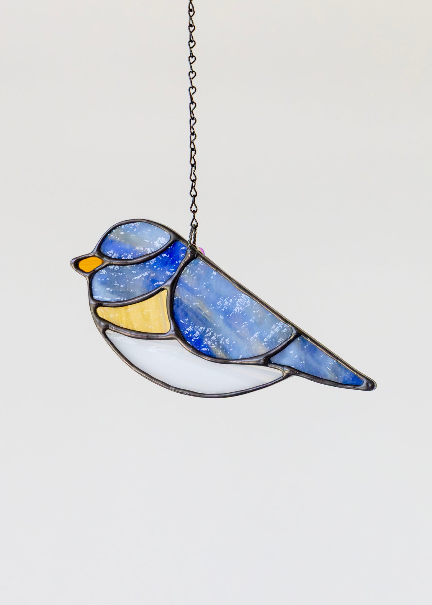 BLUEBIRD "II" • Stained Glass Art • Suncatcher