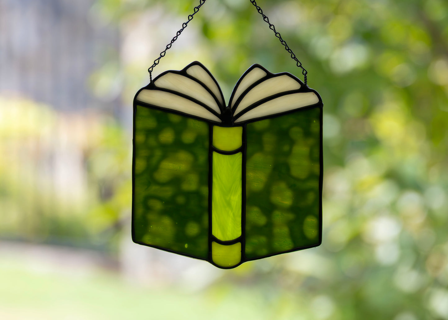 Book Suncatcher • Stained Glass Pattern • Digital Download • HOBBY LICENSE
