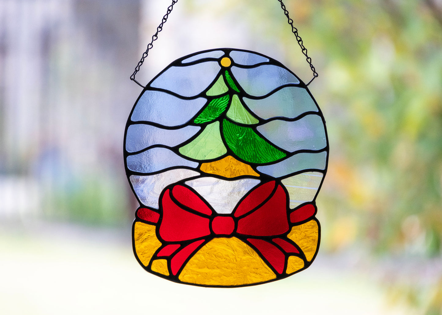 Winter Snow Globes • Pattern Bundle (3 Projects) • Stained Glass Patterns • Digital Download • HOBBY LICENSE