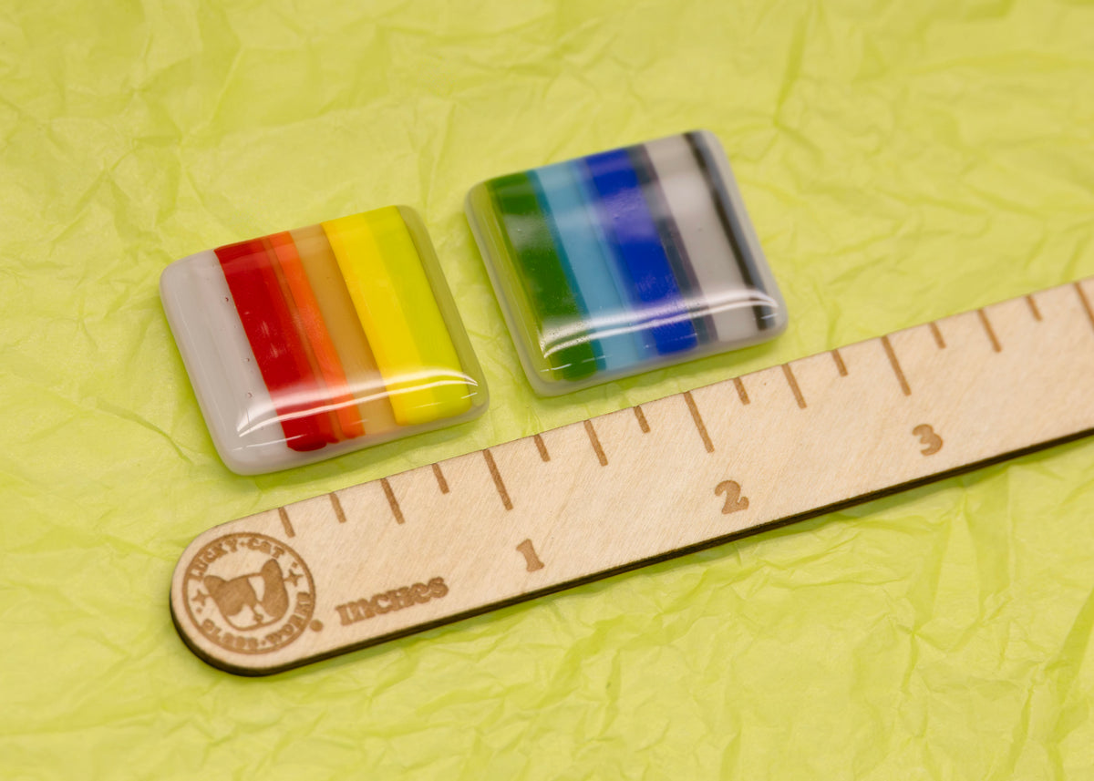 Duo Rainbow Square Magnets