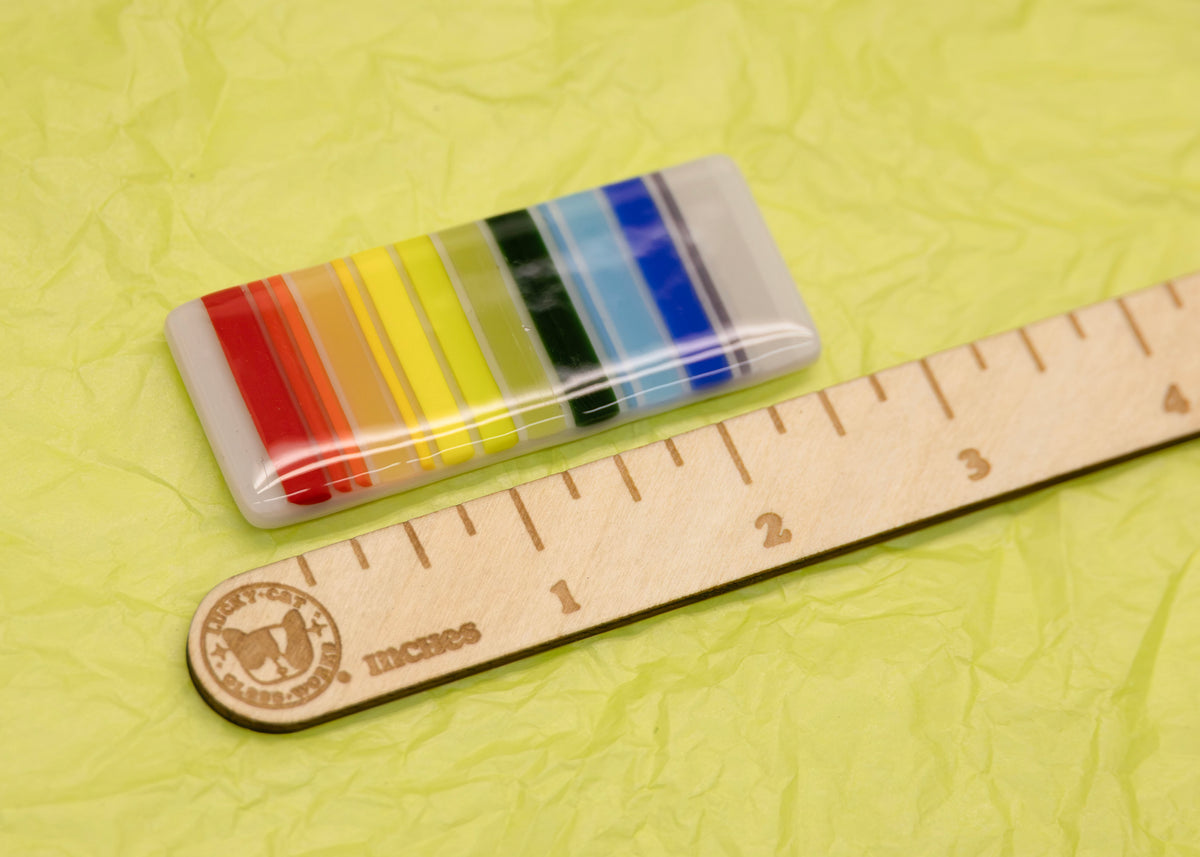 Long Rainbow Bar Magnet