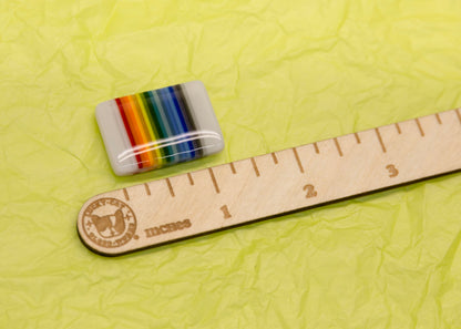 Small Rainbow Bar Magnet