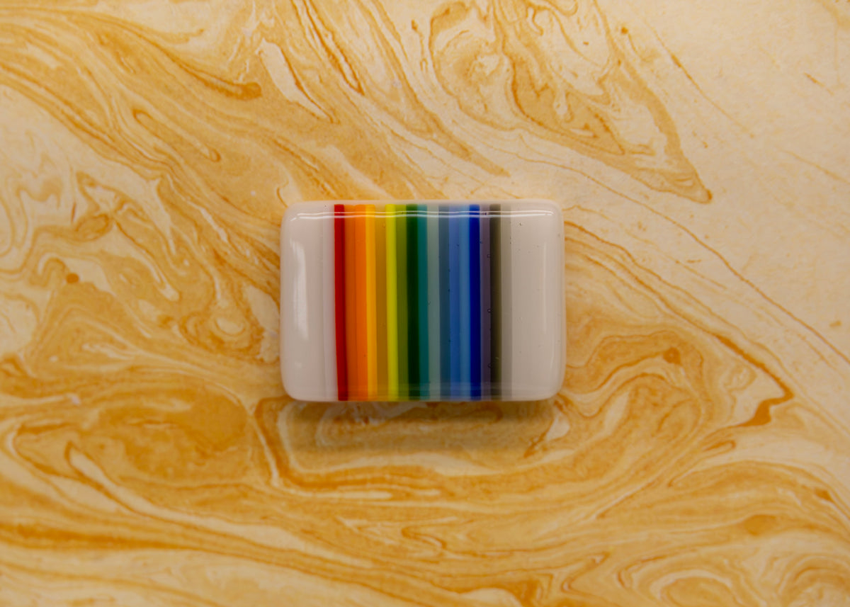 Small Rainbow Bar Magnet