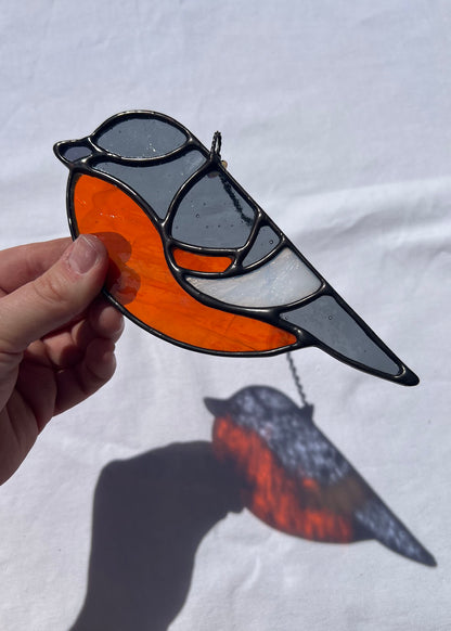 ORIOLE • Stained Glass Art • Suncatcher