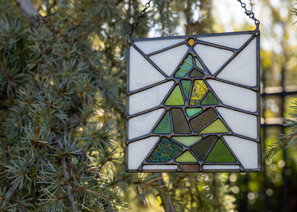 Patchwork Christmas Tree • Stained Glass Pattern • Digital Download • HOBBY LICENSE