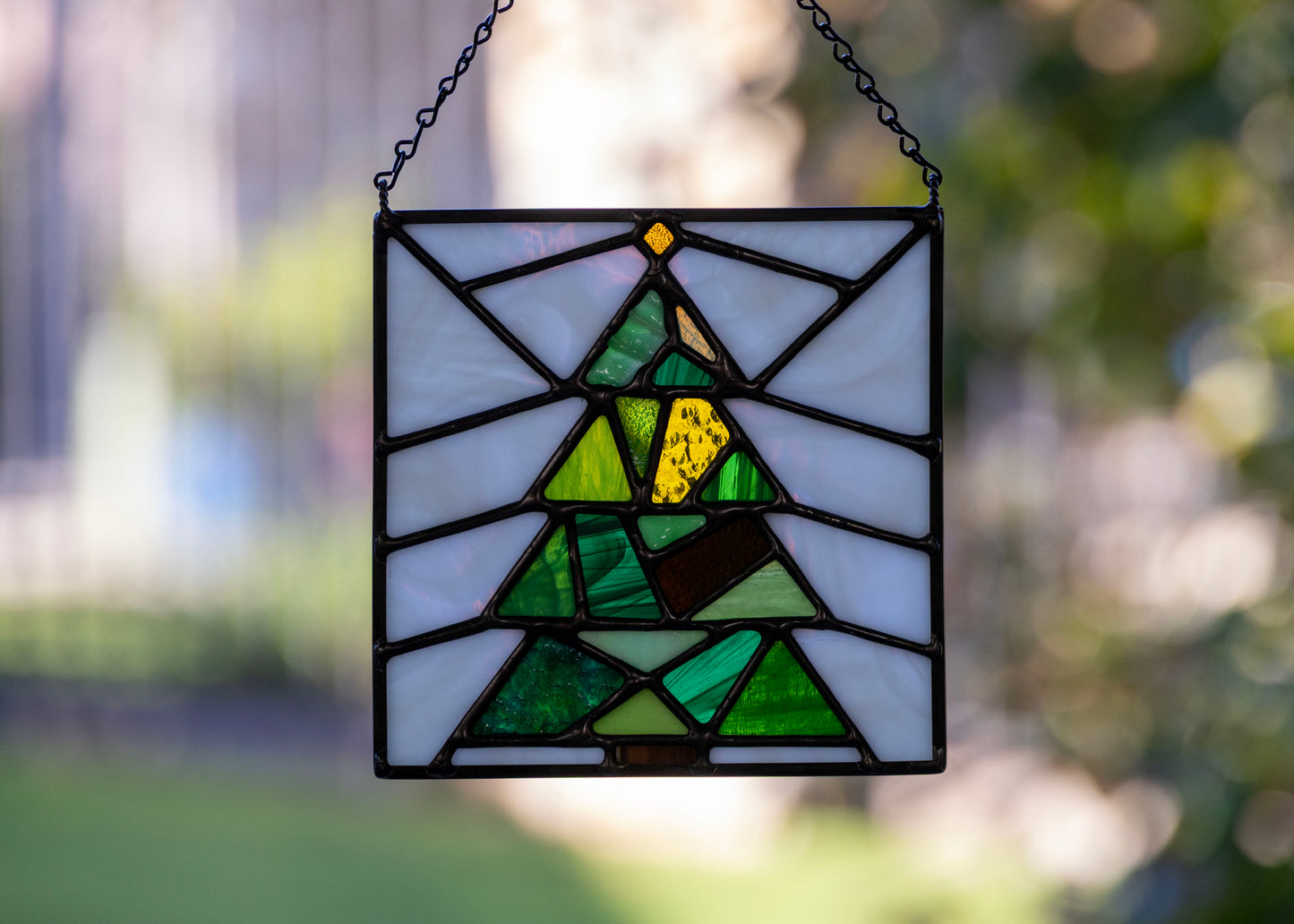 Patchwork Christmas Tree • Stained Glass Pattern • Digital Download • HOBBY LICENSE