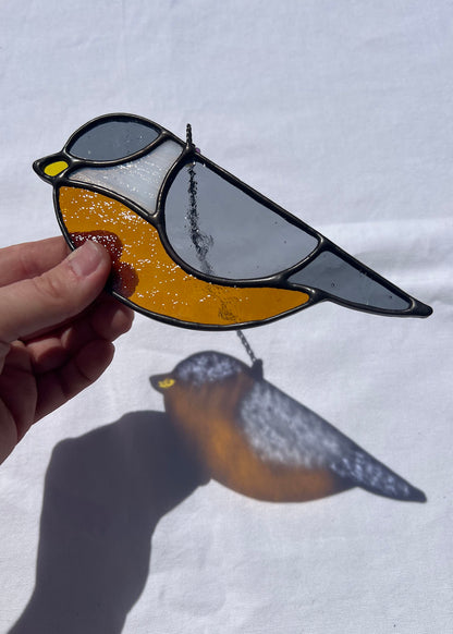 ROBIN • Stained Glass Art • Suncatcher