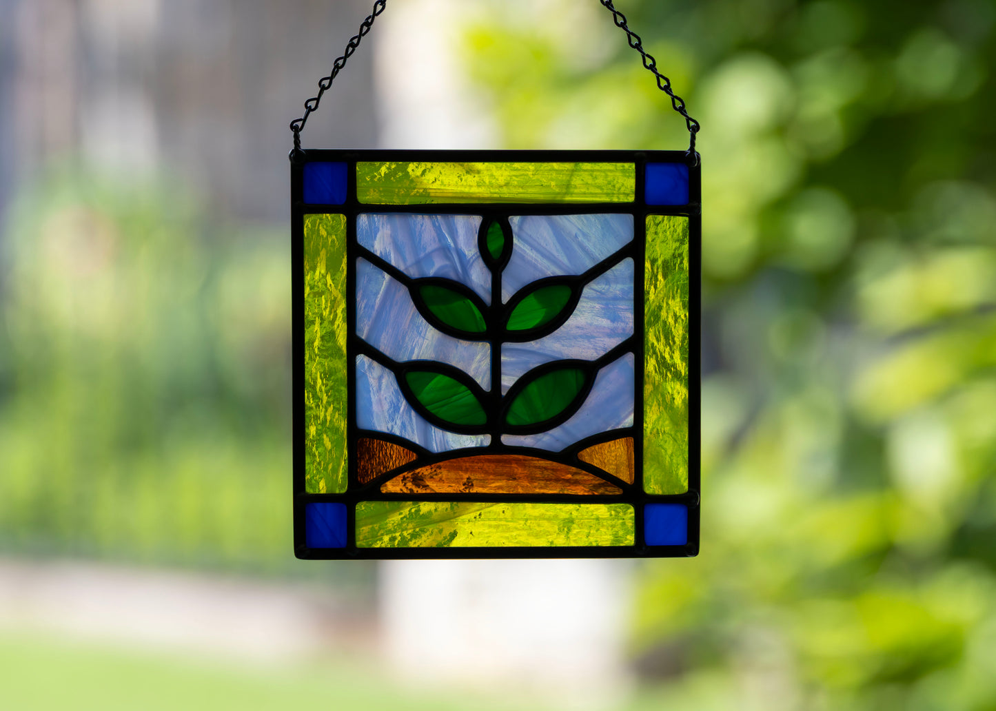 Garden Squares • Pattern Bundle (3 Projects + 1 Free) • Stained Glass Patterns • Digital Download • HOBBY LICENSE