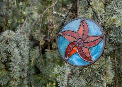 Starfish • Stained Glass Pattern • Digital Download • HOBBY LICENSE