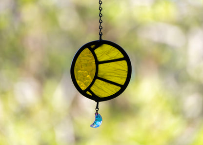 SUNBEAM SUNCATCHER "II" • Stained Glass Art • Suncatcher