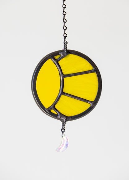 SUNBEAM SUNCATCHER "II" • Stained Glass Art • Suncatcher