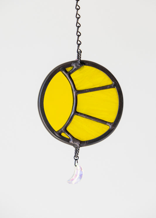 SUNBEAM SUNCATCHER "II" • Stained Glass Art • Suncatcher