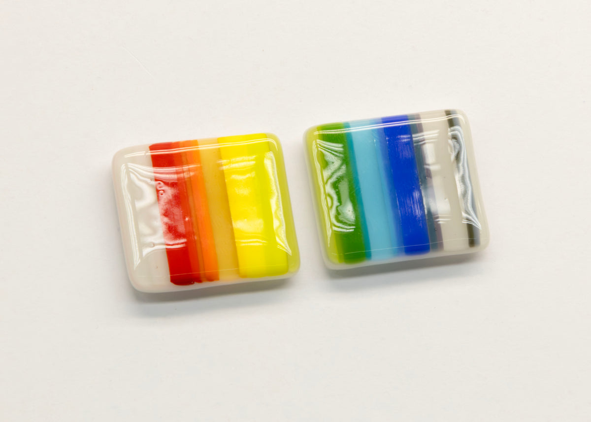 Duo Rainbow Square Magnets