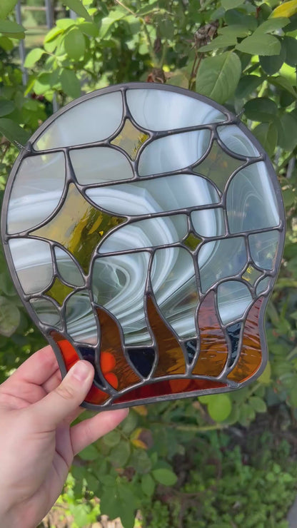 Crystal Ball • Stained Glass Pattern • Digital Download • HOBBY LICENSE