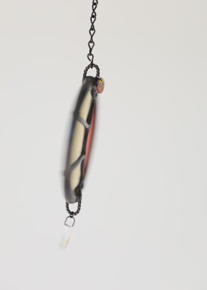 SUNBEAM SUNCATCHER "I" • Stained Glass Art • Suncatcher