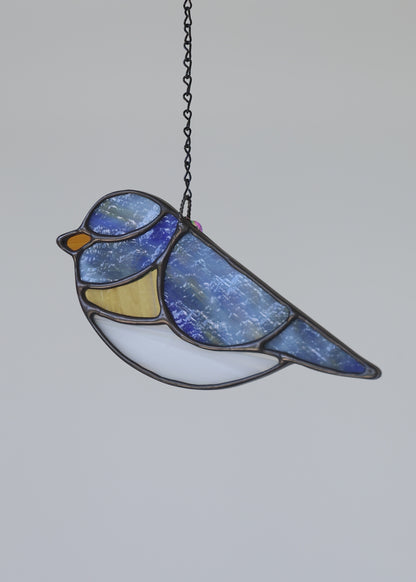 BLUEBIRD "II" • Stained Glass Art • Suncatcher