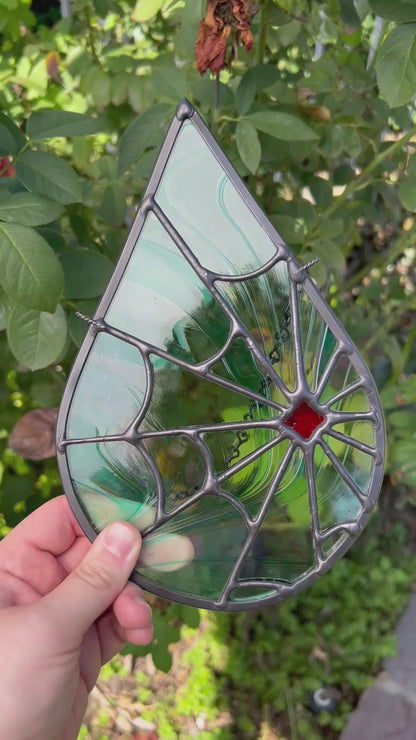 Teardrop Web • Stained Glass Pattern • Digital Download • HOBBY LICENSE