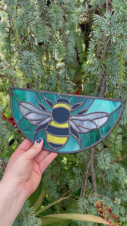 Bumblebee • Stained Glass Pattern • Digital Download • HOBBY LICENSE