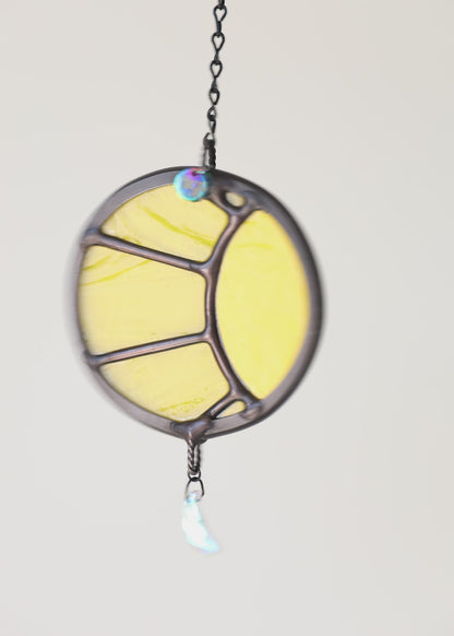 SUNBEAM SUNCATCHER "II" • Stained Glass Art • Suncatcher